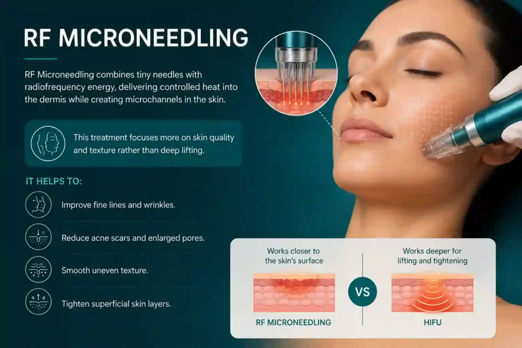 What Does RF Microneedling Do That HIFU Alone Cannot Lowestoft